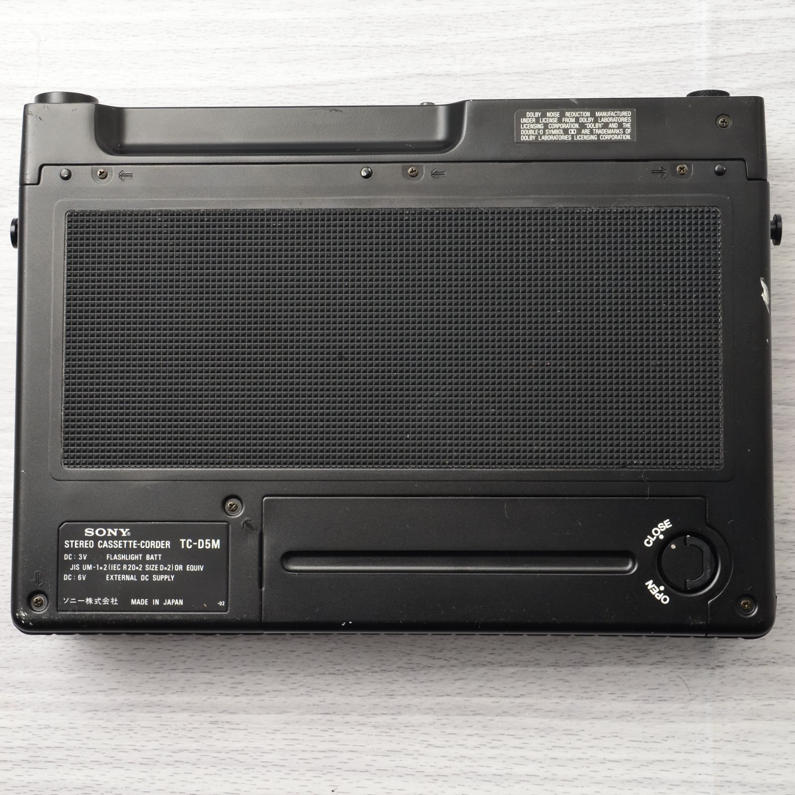 SONY TC-D5M ポータブルカセットレコーダー 【公式通販】