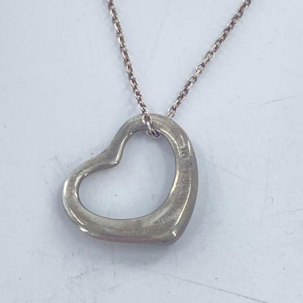 ティファニー ネックレス オープンハート シルバー925 中古美品(97075) 中古】Tiffany オープンハートネックレス シルバー ティファニー 925