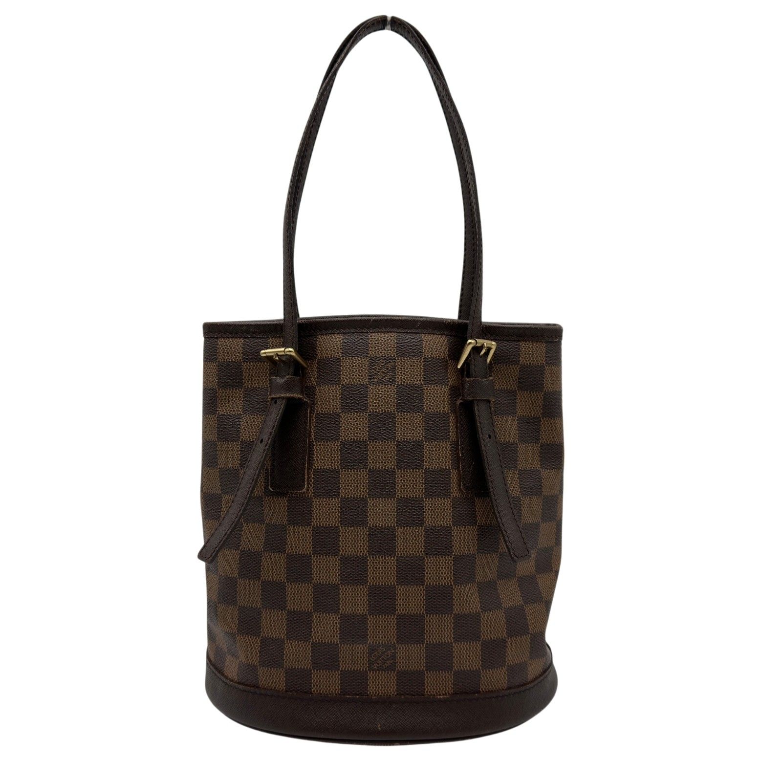 ルイ・ヴィトン LOUIS VUITTON マレ N42240 ブラウン ダミエ/レザー