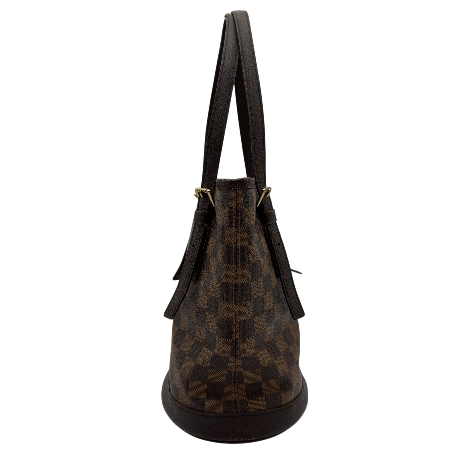 ルイ・ヴィトン LOUIS VUITTON マレ N42240 ブラウン ダミエ/レザー