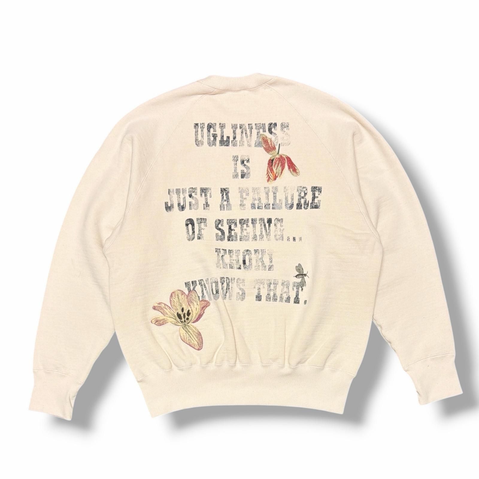 参考上代60500円 未使用 KHOKI 24AW Vintage finished sweatshirt
