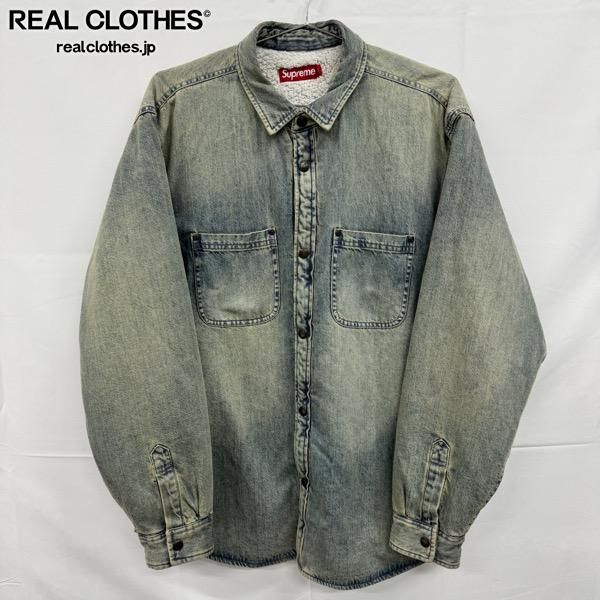 Supreme/シュプリーム【24AW】Faux Shearling Lined Work Shirt