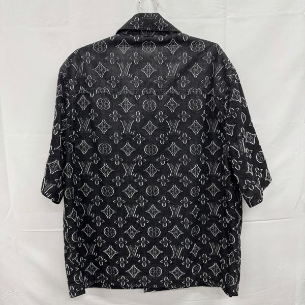 LOUIS VUITTON/ルイヴィトン【23AW】モノグラム デニム 半袖シャツ