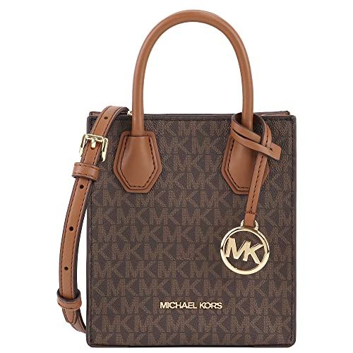 [Michael Kors] [マイケルコース] ショルダーバッグ 35S1GM9T0L/35T1GM9C0I/35H1SM9C0L 2way シグネチャー ミニバッグ 小さめ レディース (BROWN ブラウン) [並行輸入品]pms 20ea7a73
