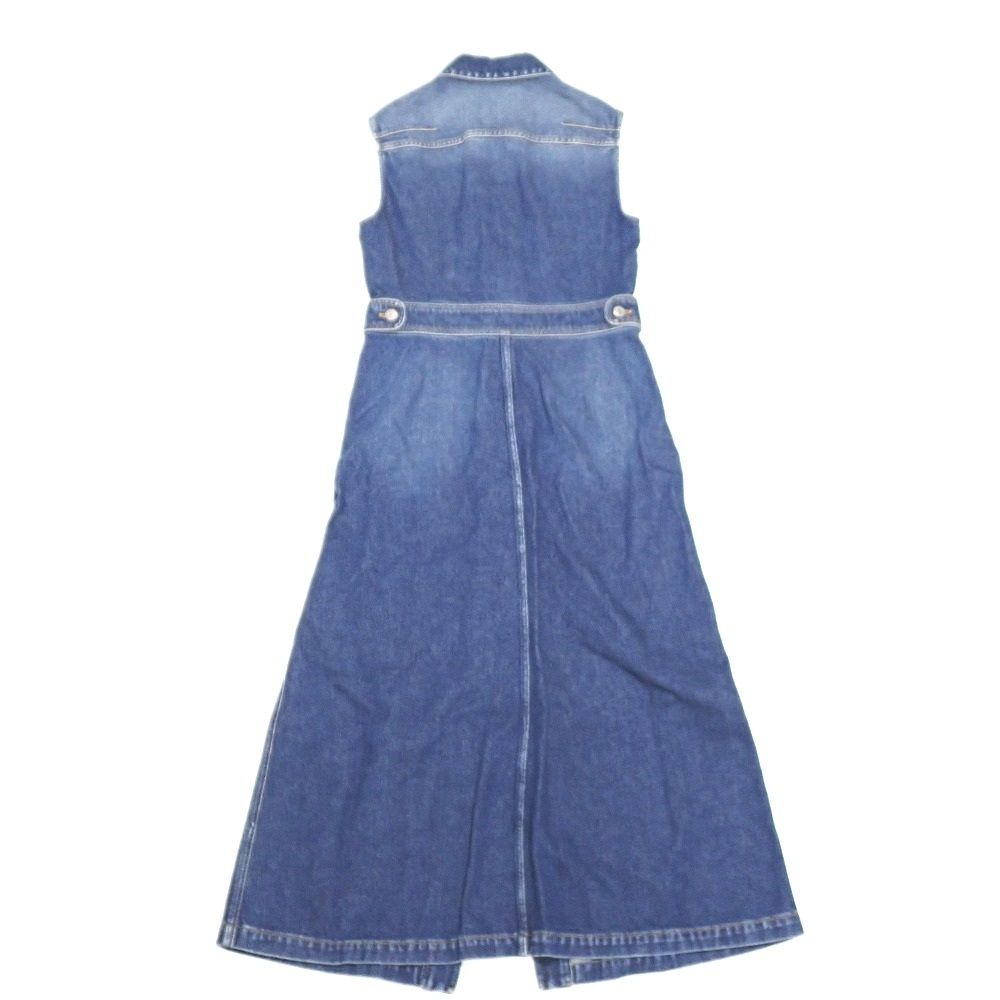⭐︎専用⭐︎Christian Dior ノースリーブデニムワンピース 36 NA19281 クリスチャンディオール ノースリーブ ワンピース デニム