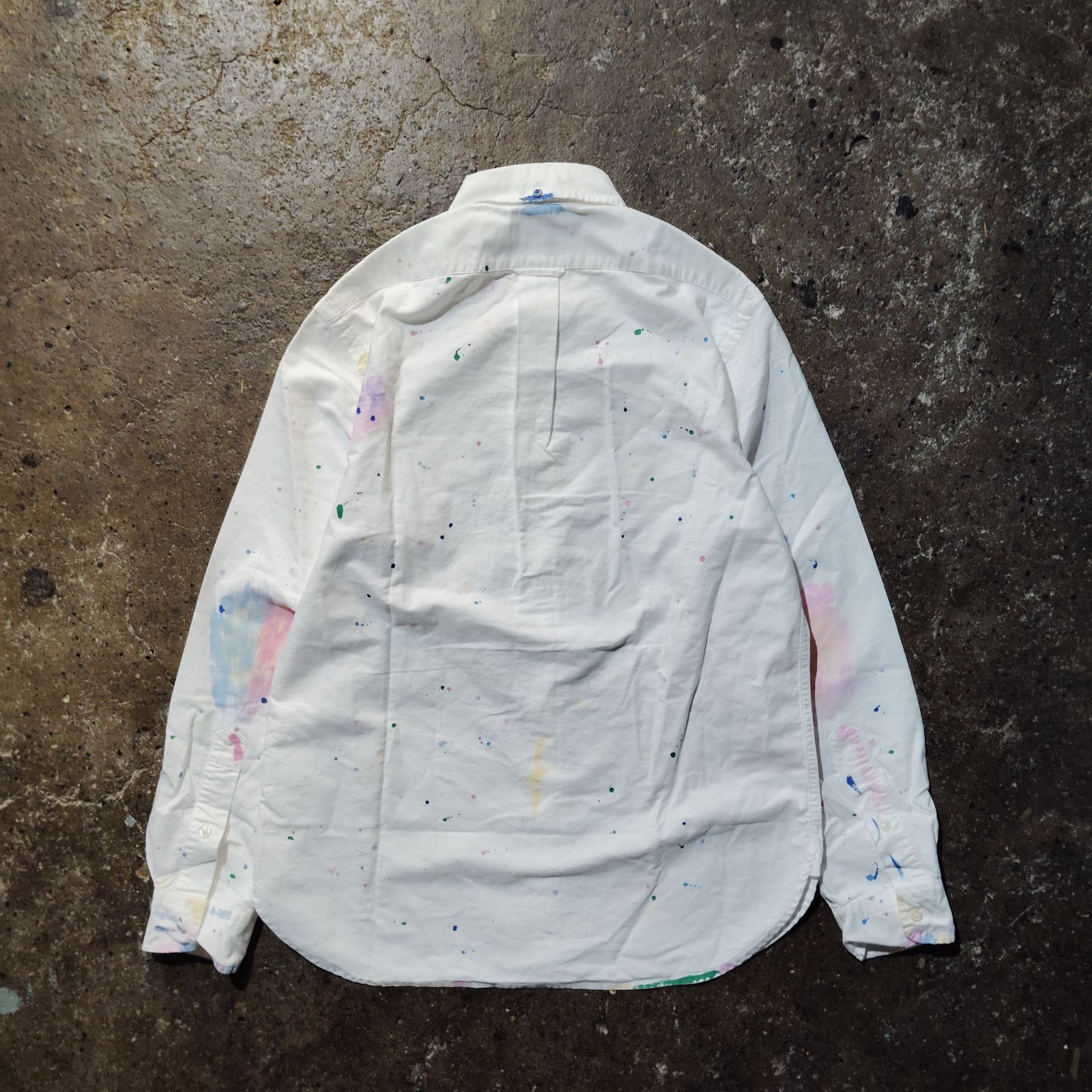 Polo Ralph Lauren ペイントオックスフォードシャツ S ポロラルフ