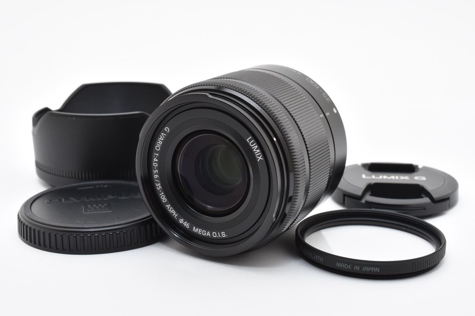 ★美品★パナソニック Panasonic LUMIX G VARIO 35-100mm F4.0-5.6 ASPH. MEGA O.I.S. H-FS35100★ T10＃5561