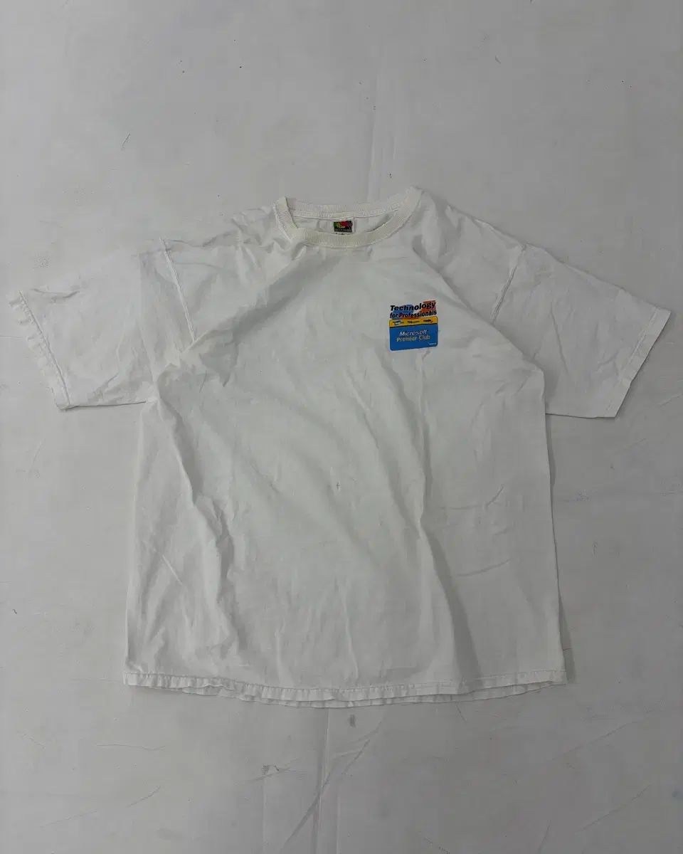 90年代 Microsoft Premier Club Tシャツ (ホワイト)