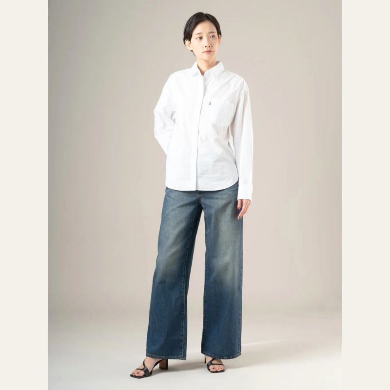 リーバイス Levi’s XL STRAIGHT ジーンズ デニム パンツ ダーク インディゴ DARK INDIGO レディース a87010030