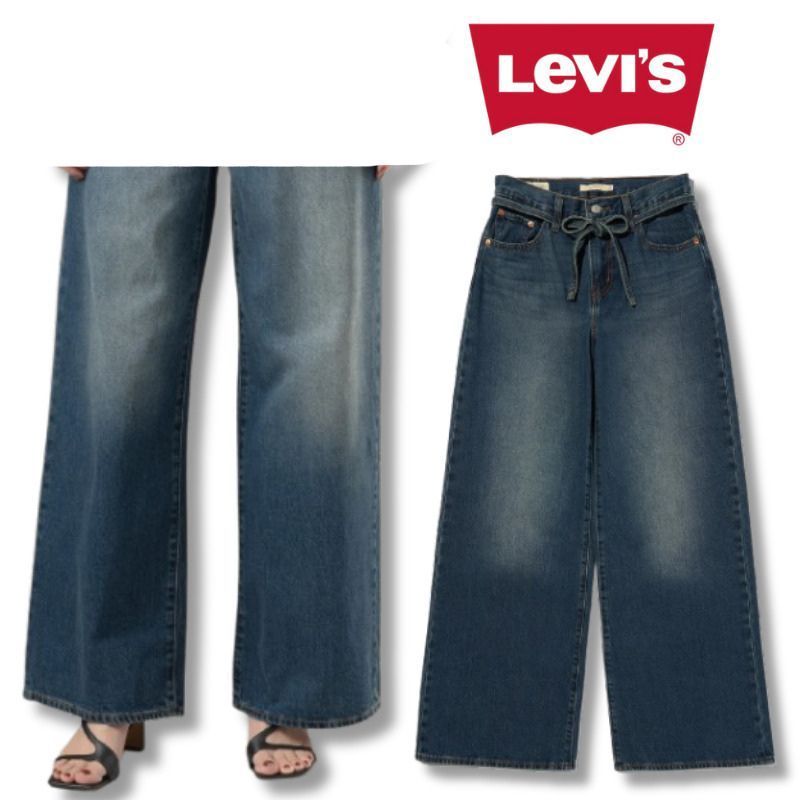リーバイス Levi’s XL STRAIGHT ジーンズ デニム パンツ ダーク インディゴ DARK INDIGO レディース a87010030