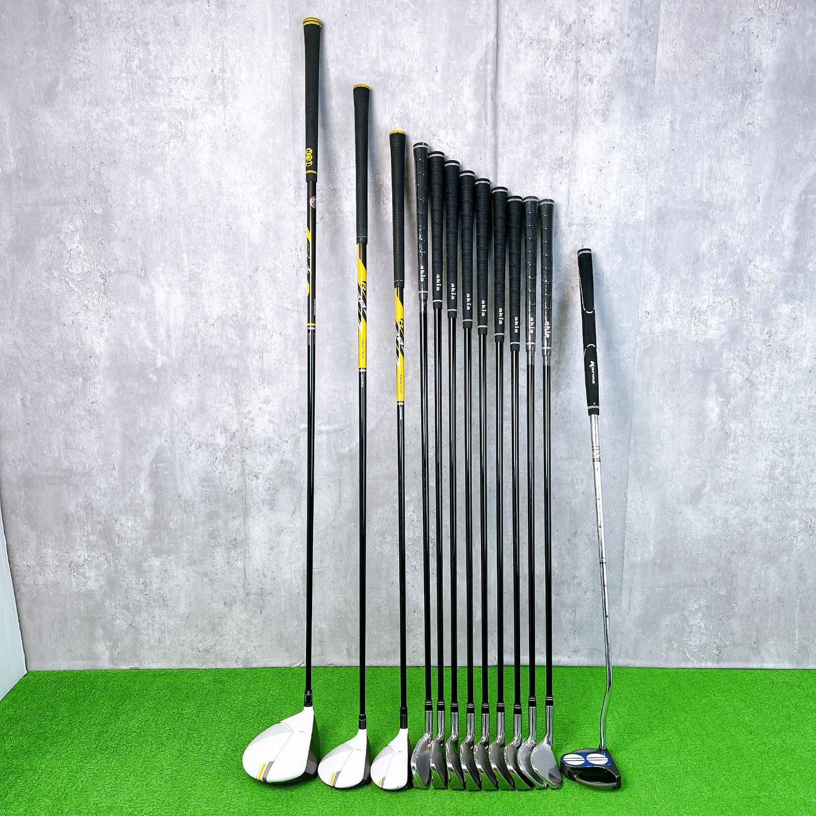 テーラーメイド RBZステージ2 M-MOI IRON ゴルフクラブ メンズセット