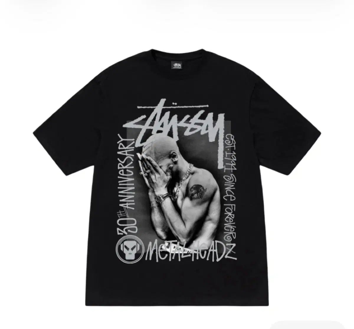 STUSSY ゴールディメタルヘズ 半袖