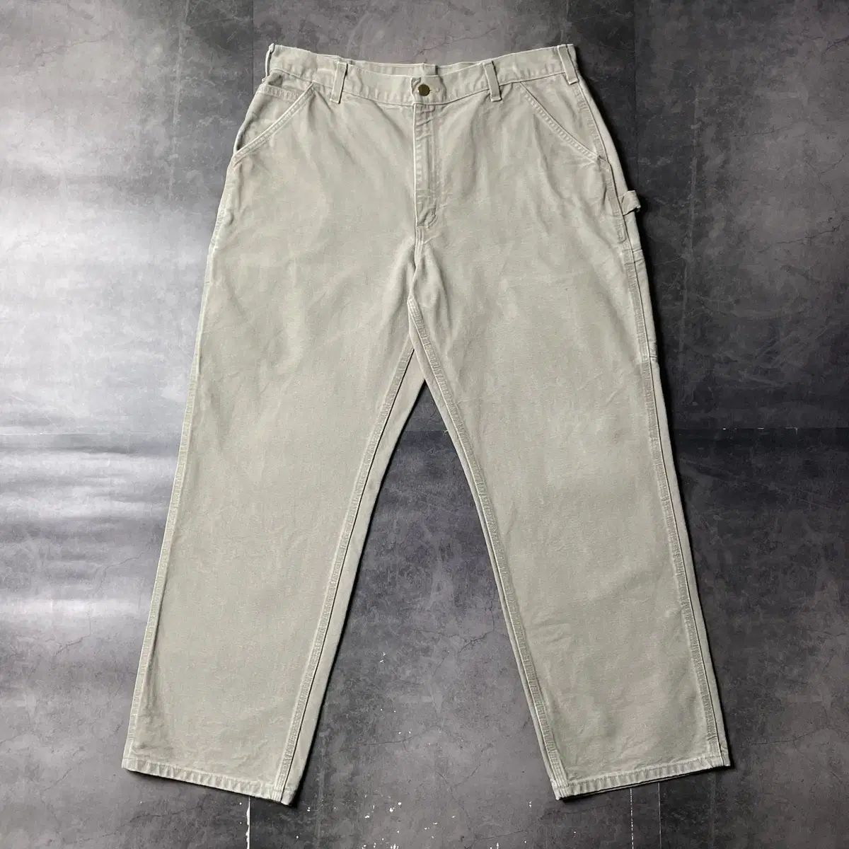 CARHARTT カーハート B11 キャンバス シングルニー カーペンター ワークパンツ A01015