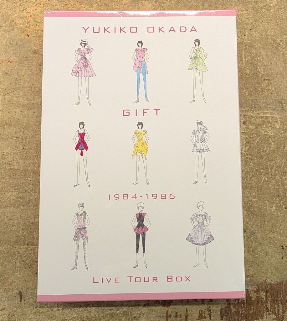 岡田有希子 GIFT 1984-1986 LIVE TOUR BOX - メルカリ