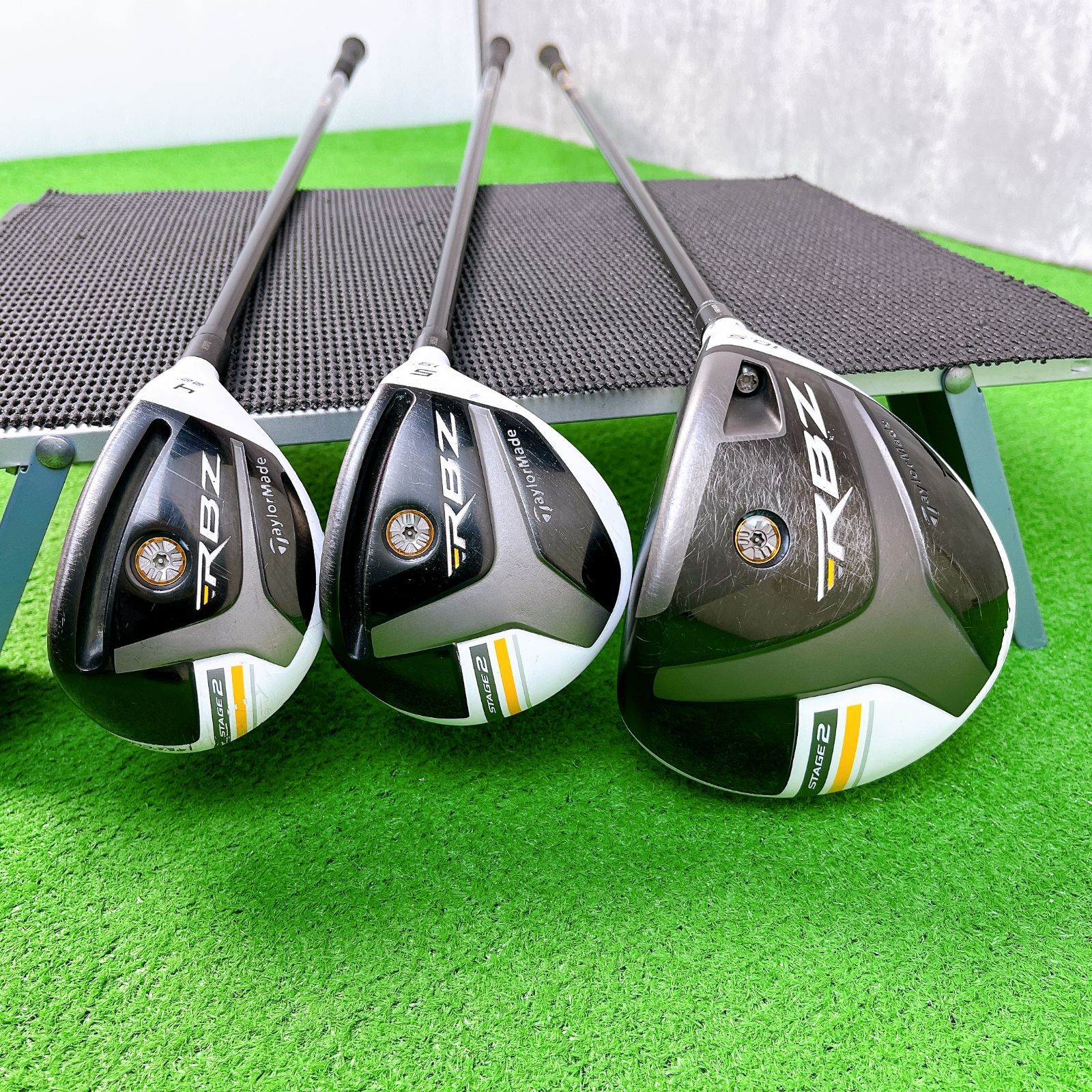テーラーメイド　RBZ STAGE2 ゴルフ クラブセット メンズ 初心者 右 テーラーメイド RBZステージ2 M-MOI IRON ゴルフクラブ メンズセット
