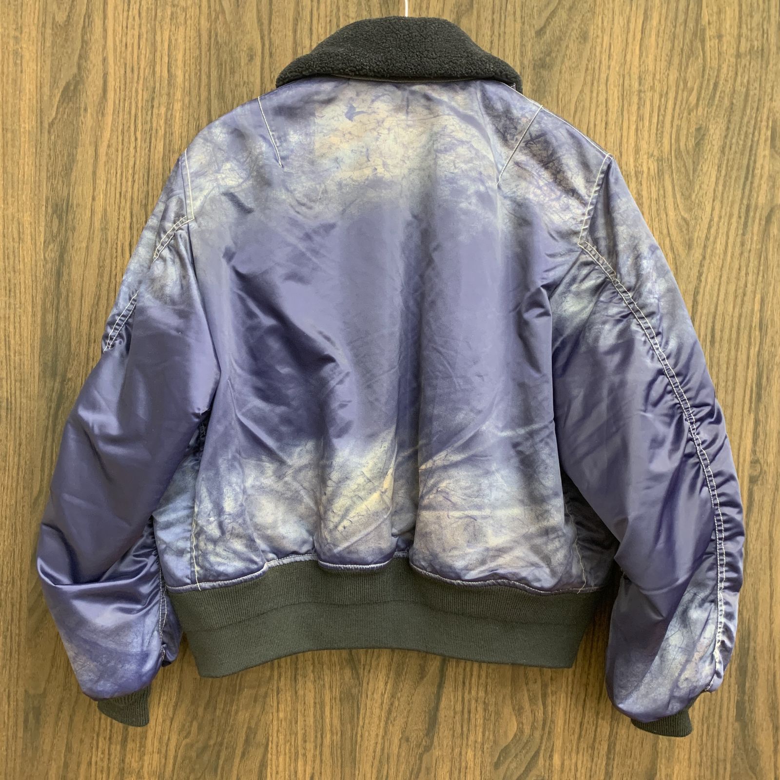 定価4.6万 BEAMS ワイドショート B-15 フライトジャケット ネイビー S
