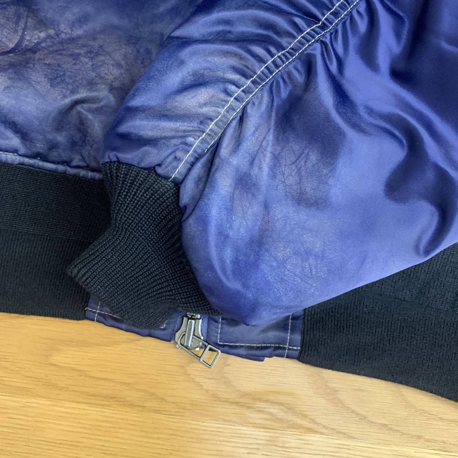 定価4.6万 BEAMS ワイドショート B-15 フライトジャケット ネイビー S