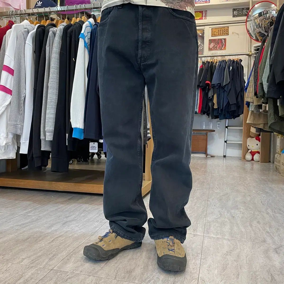 リーバイス 501 ブラックデニムパンツ p139 7,629円
