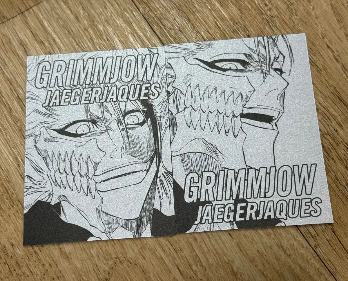 BLEACH グリムジョー シルバーカードコレクション ジャンプショップ 