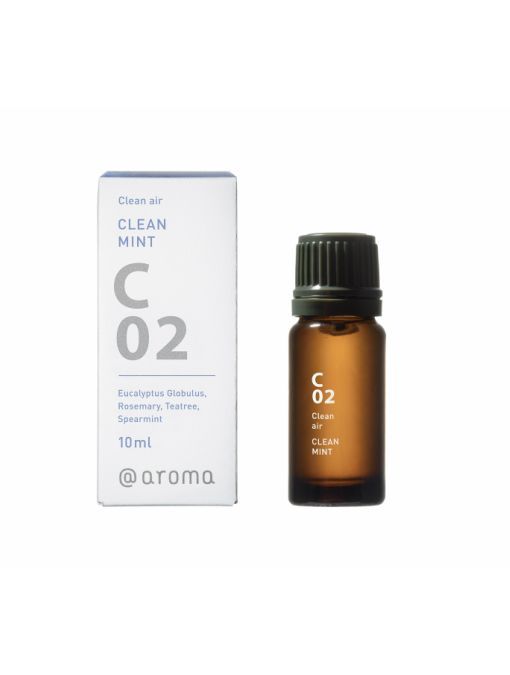 アットアロマ 100%pure essential oil <Clean air C02クリーンミント>