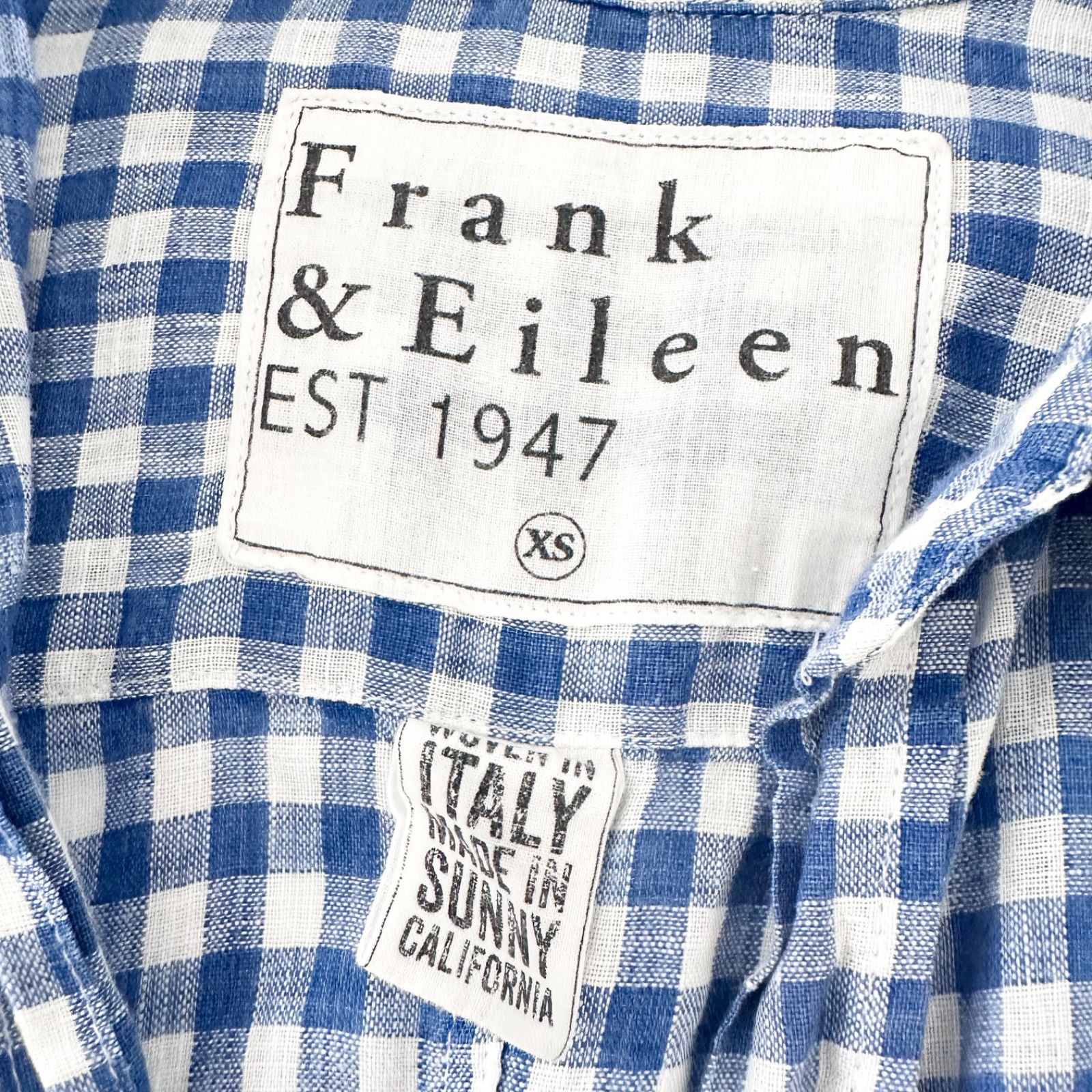 フランクアンドアイリーン Frank & Eileen BARRY リネン シャツ