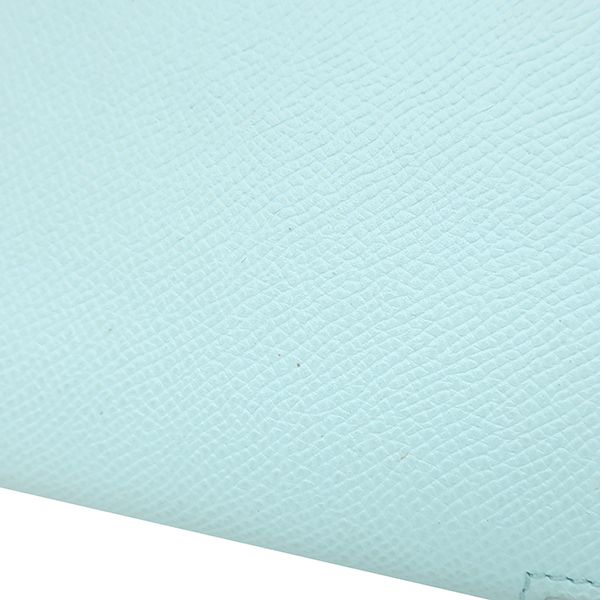 エルメス Hermes 長財布 アザップロング シルクイン ヴォーエプソン ブルーアトール ゴールド金具 水色 A 【箱】【中古】 エルメス Hermes 長財布 アザップロング シルクイン ヴォーエプソン ブルーアトール ゴールド金具 水色 A 【箱】【中古】
