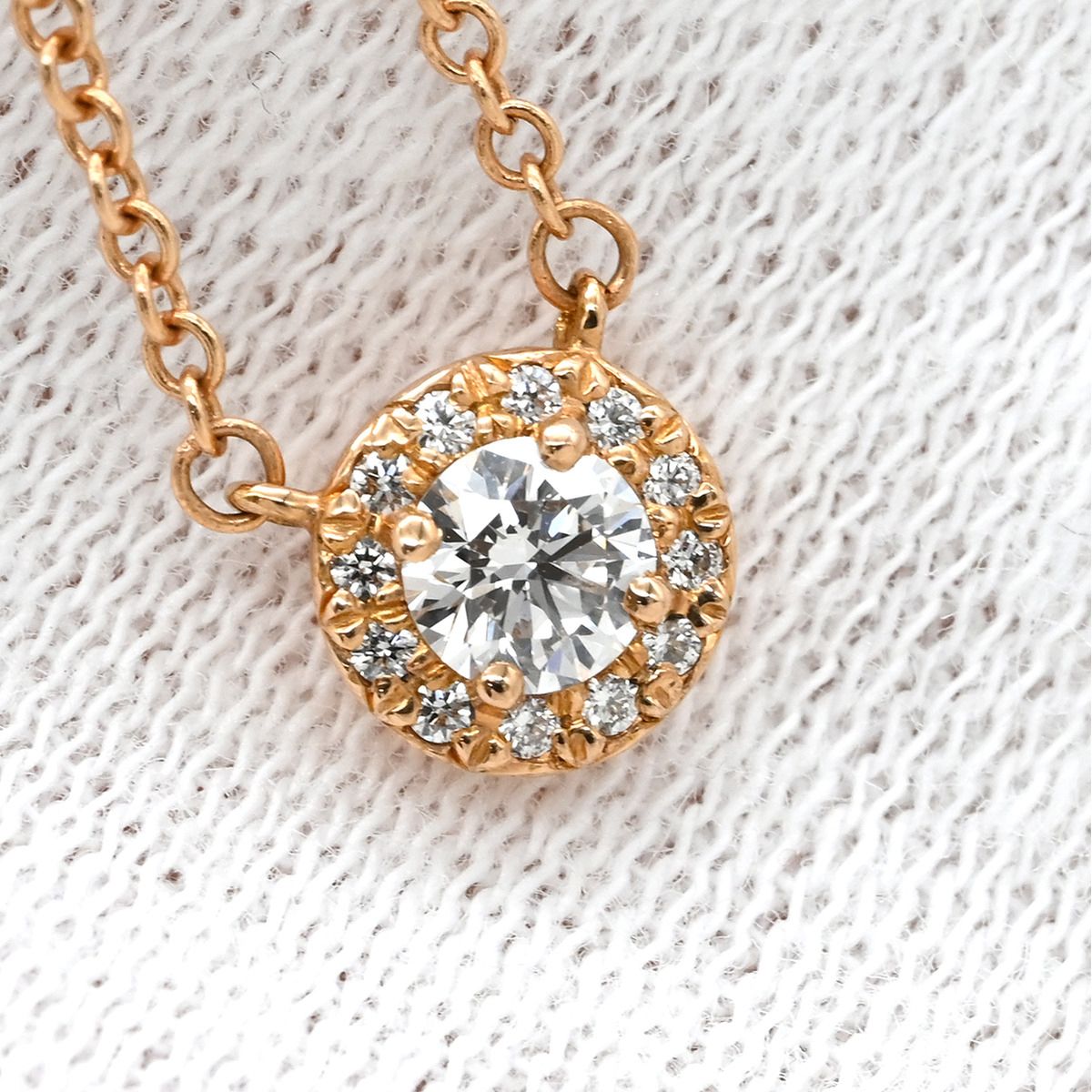 ティファニー Tiffany & Co ネックレス ソレスト ダイヤ ローズ 