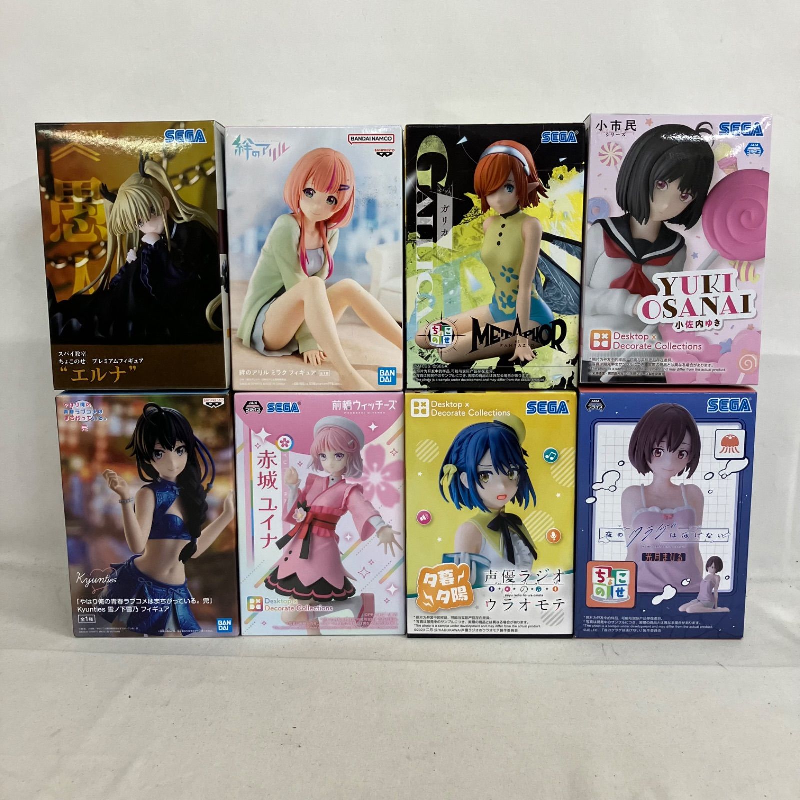 未開封 美少女 まとめ フィギュア 8個セット SF5B12 c107 - メルカリ