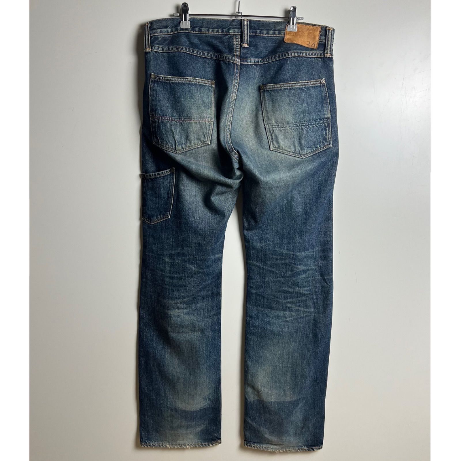 和DOG、アナクロノーム　　ダメージデニム34 ANACHRONORM JAPAN made damaged denim pants w34 アナクロノーム