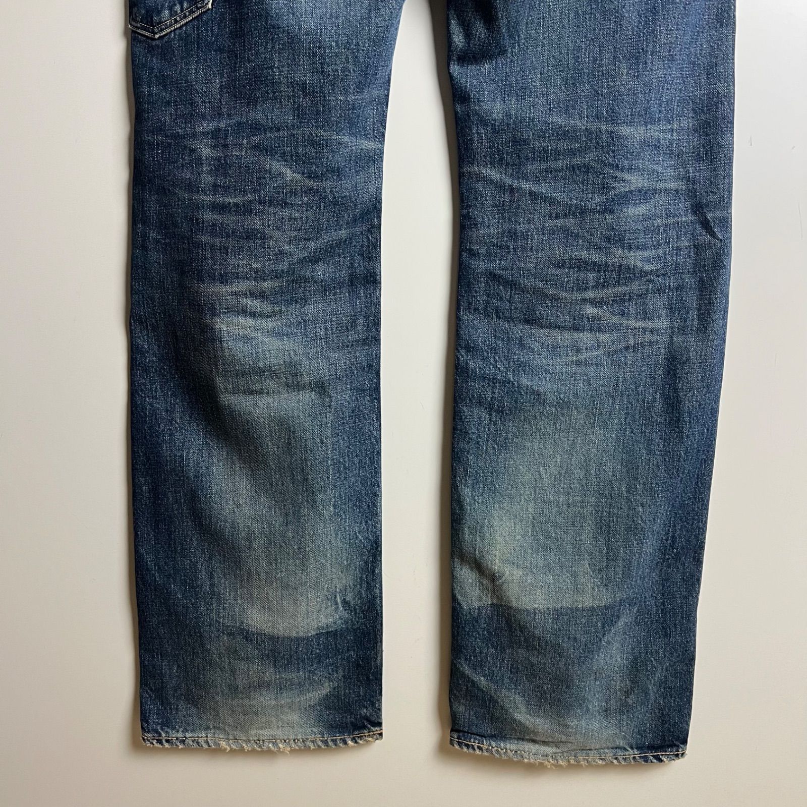 ANACHRONORM JAPAN made damaged denim pants w34 アナクロノーム