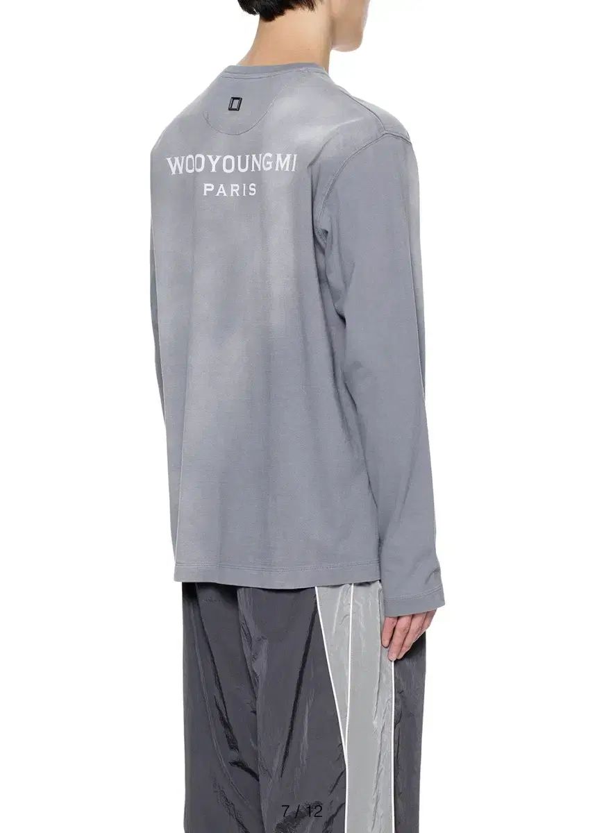 52 50%特価先行公開 26SS WOOYOUNGMI ロングスリーブ バックロゴTシャツ 2点商品