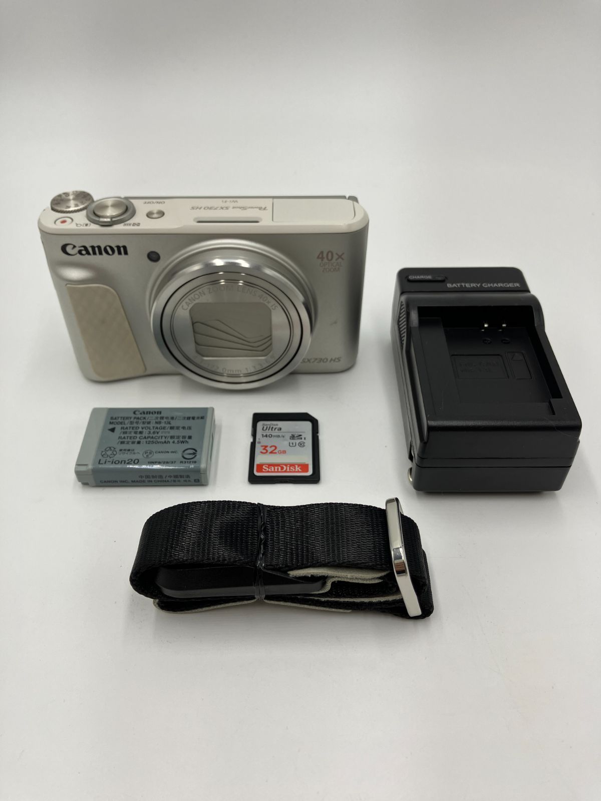 【動作確認済】Canon PowerShot SX730 HS シルバー コンパクトデジタルカメラ