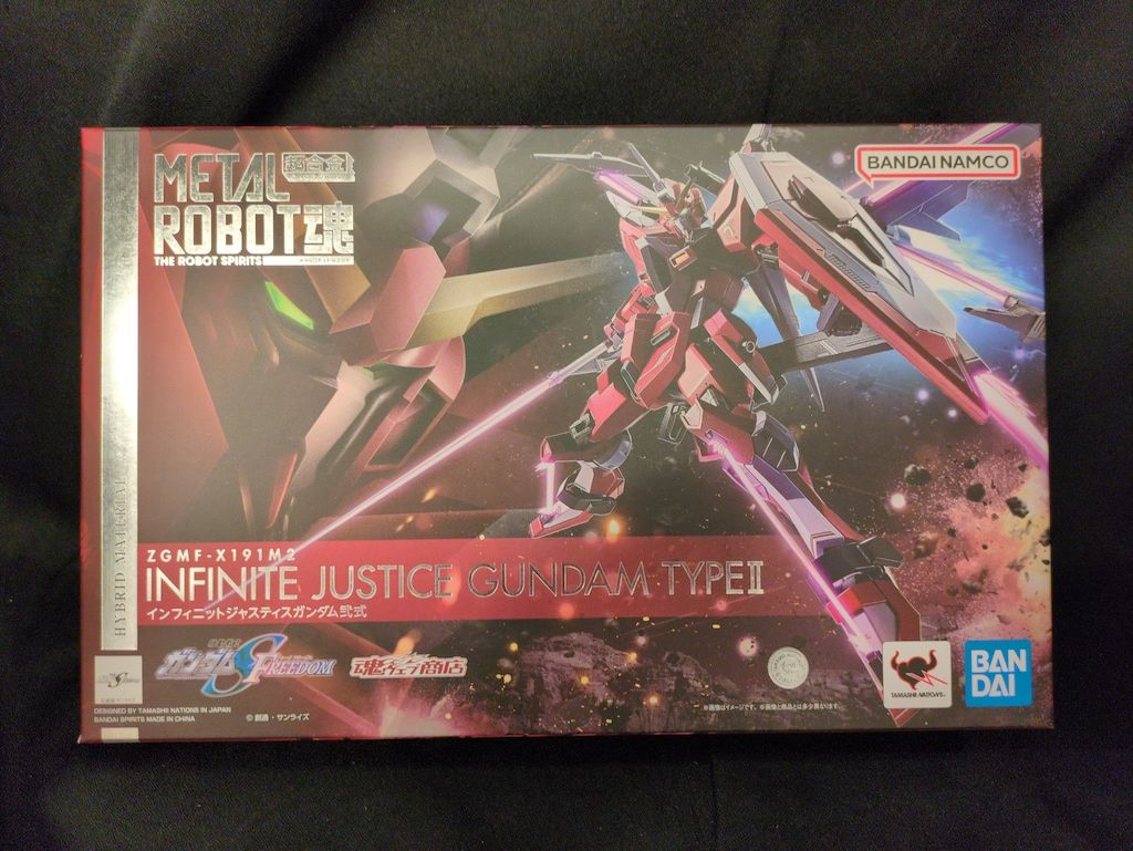 BANDAI SPIRITS METAL ROBOT魂 機動戦士ガンダムSEED FREEDOM インフィニットジャスティスガンダム弐式