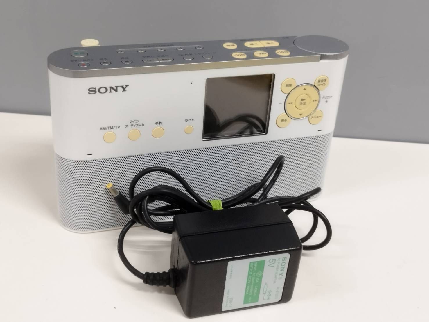 SONY ポータブルラジオ ICZ-R250TV SONY ICZ-R250TV ポータブルラジオレコーダー - メルカリ