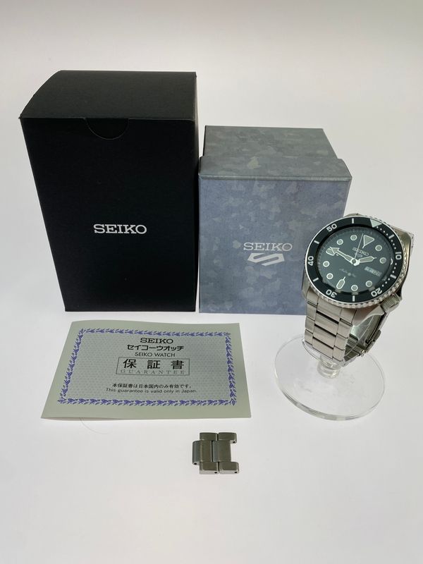 【中古品】 SEIKO セイコー 5 SPORTS SERIES 自動巻腕時計 4R36-07G0 スポーツ シリーズ ウォッチ メンズ 【197-260521-em-79-min】