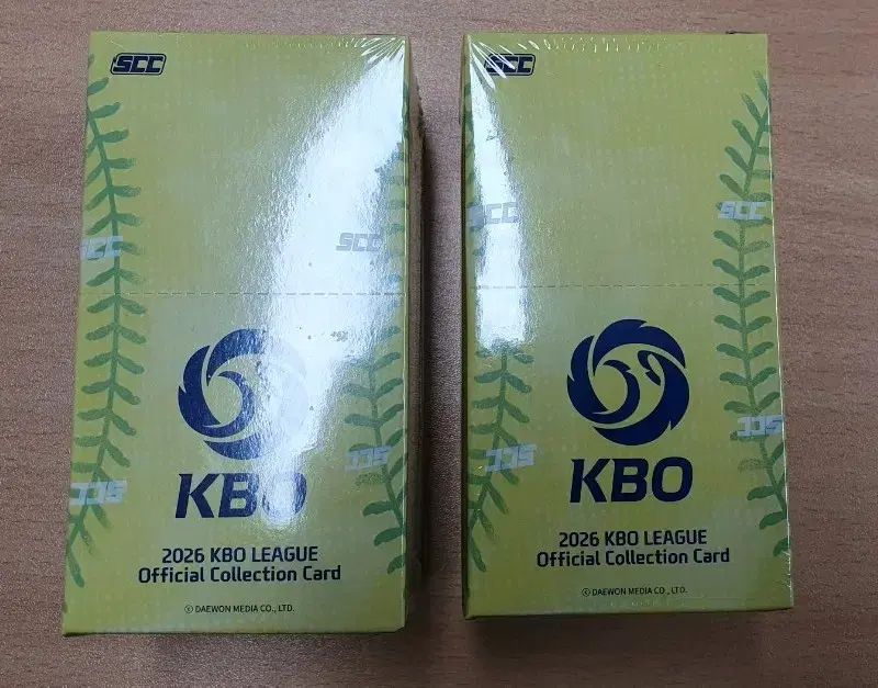 2026 KBO SCC 野球カード 未開封 ボックス