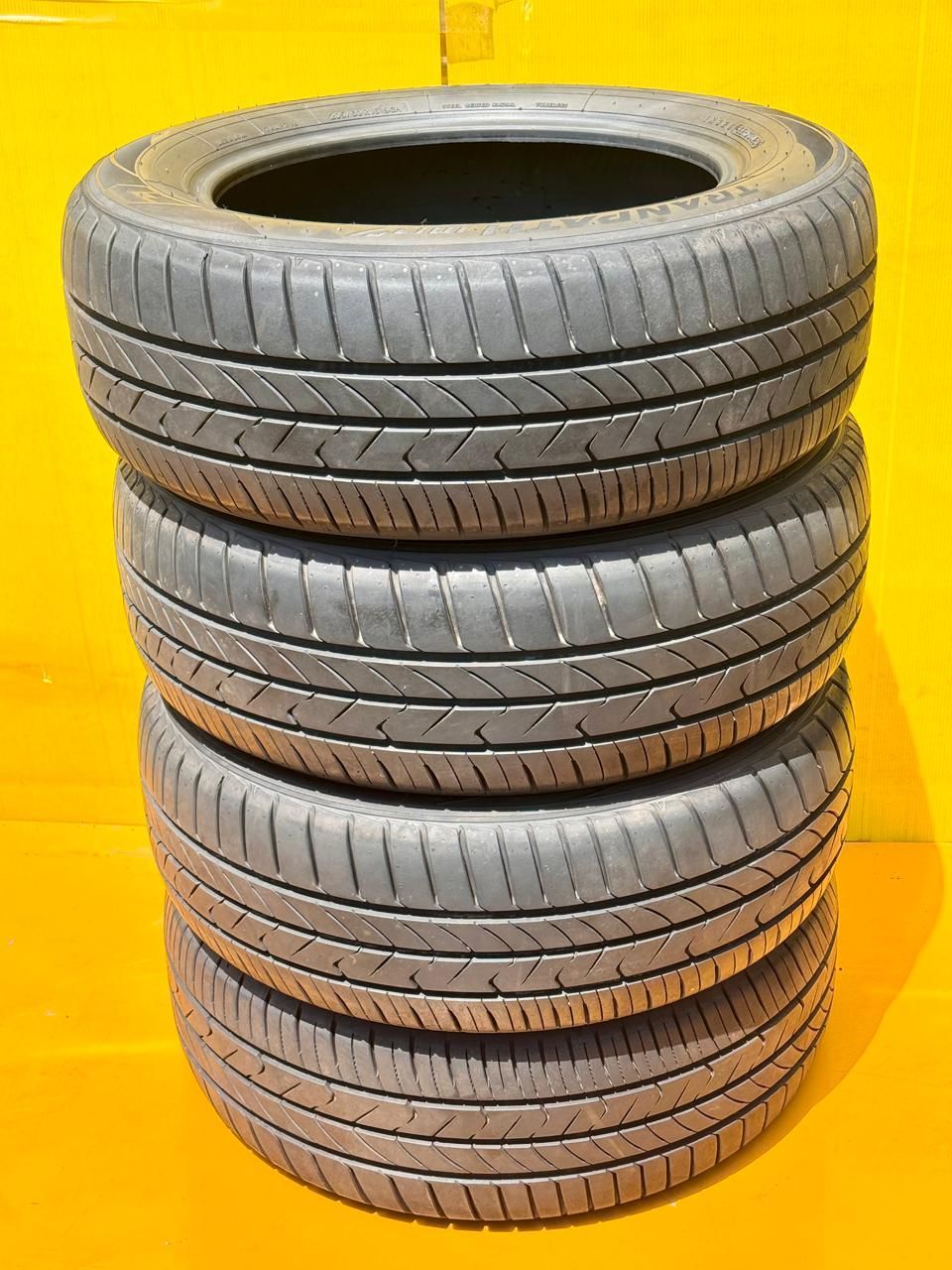 ZT-567] 4本 ★2025★ トーヨー タイヤ TOYO TYRE 1N320 205/60R16 96H TRANPATH 溝 8.20/8.67/8.36/8.36mｍ 日本製