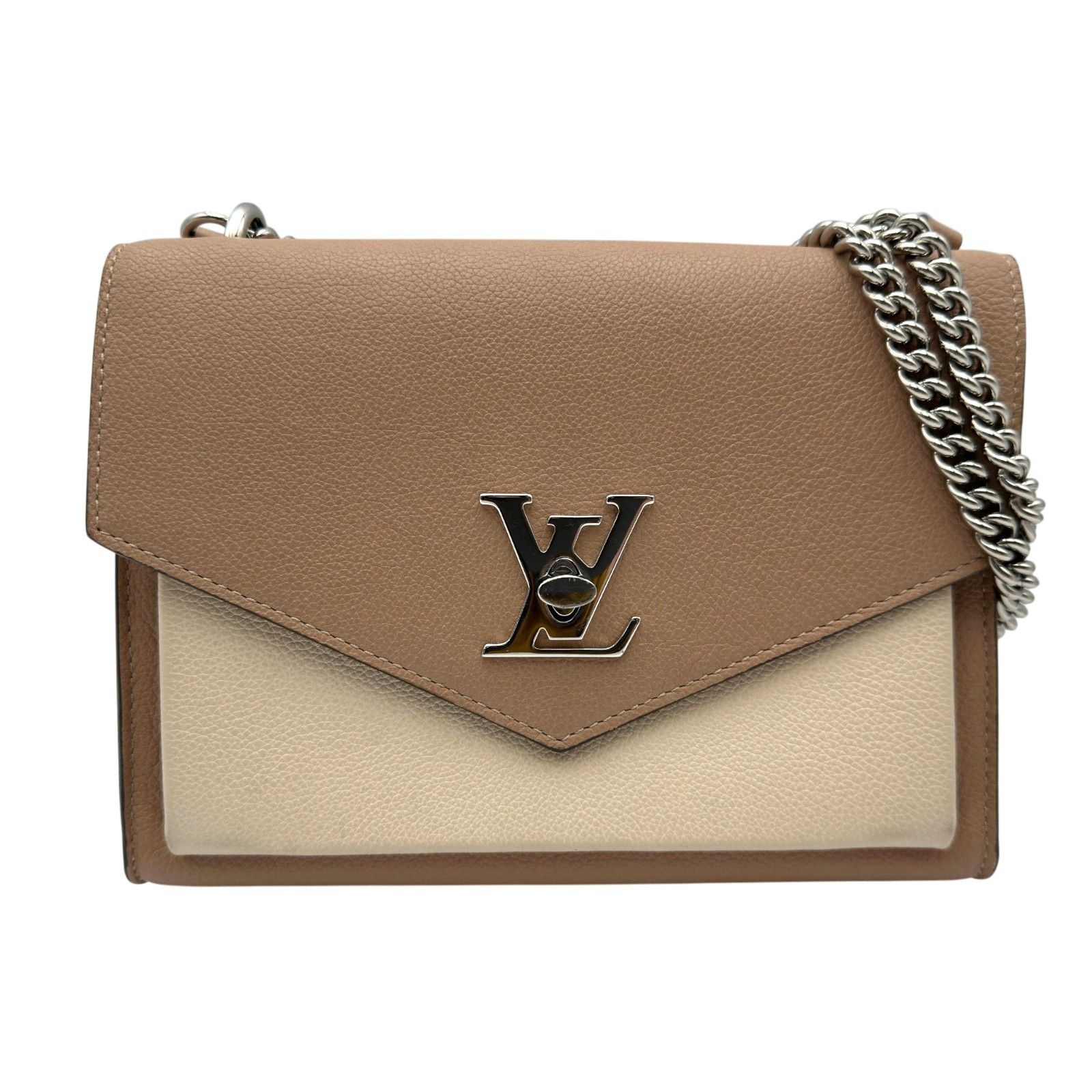 ルイ・ヴィトン LOUIS VUITTON マイロックミーBB M51424 パピルス/クリーム レザー レディース ショルダーバッグ