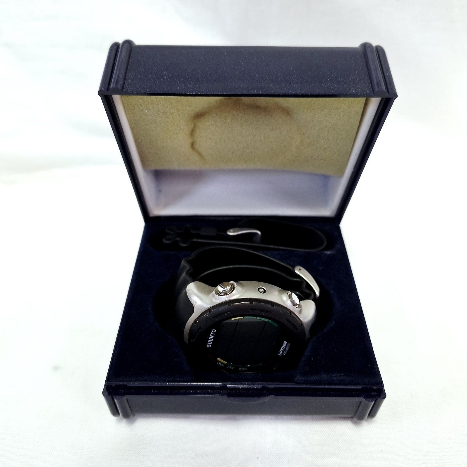 中古☆箱、説明書あり ジャンク SUUNTO SPYDER ダイブコンピュータ 