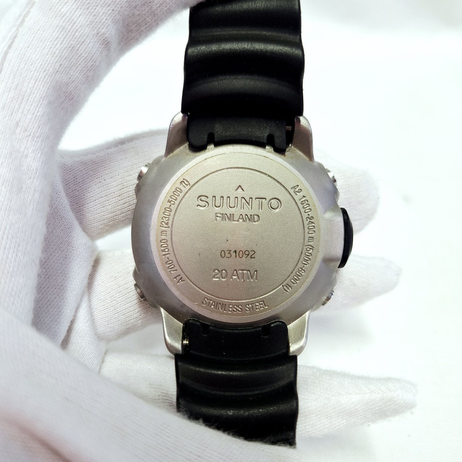 中古☆箱、説明書あり ジャンク SUUNTO SPYDER ダイブコンピュータ 