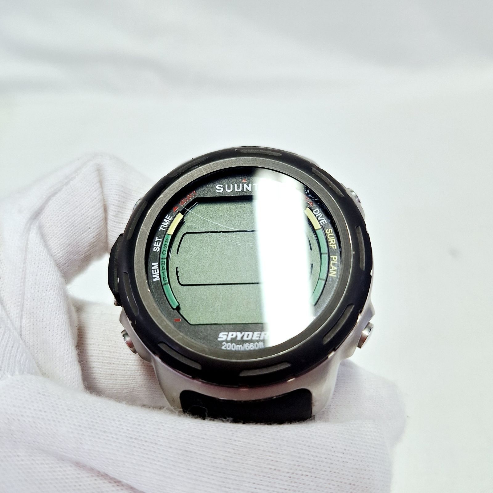 中古☆箱、説明書あり ジャンク SUUNTO SPYDER ダイブコンピュータ 