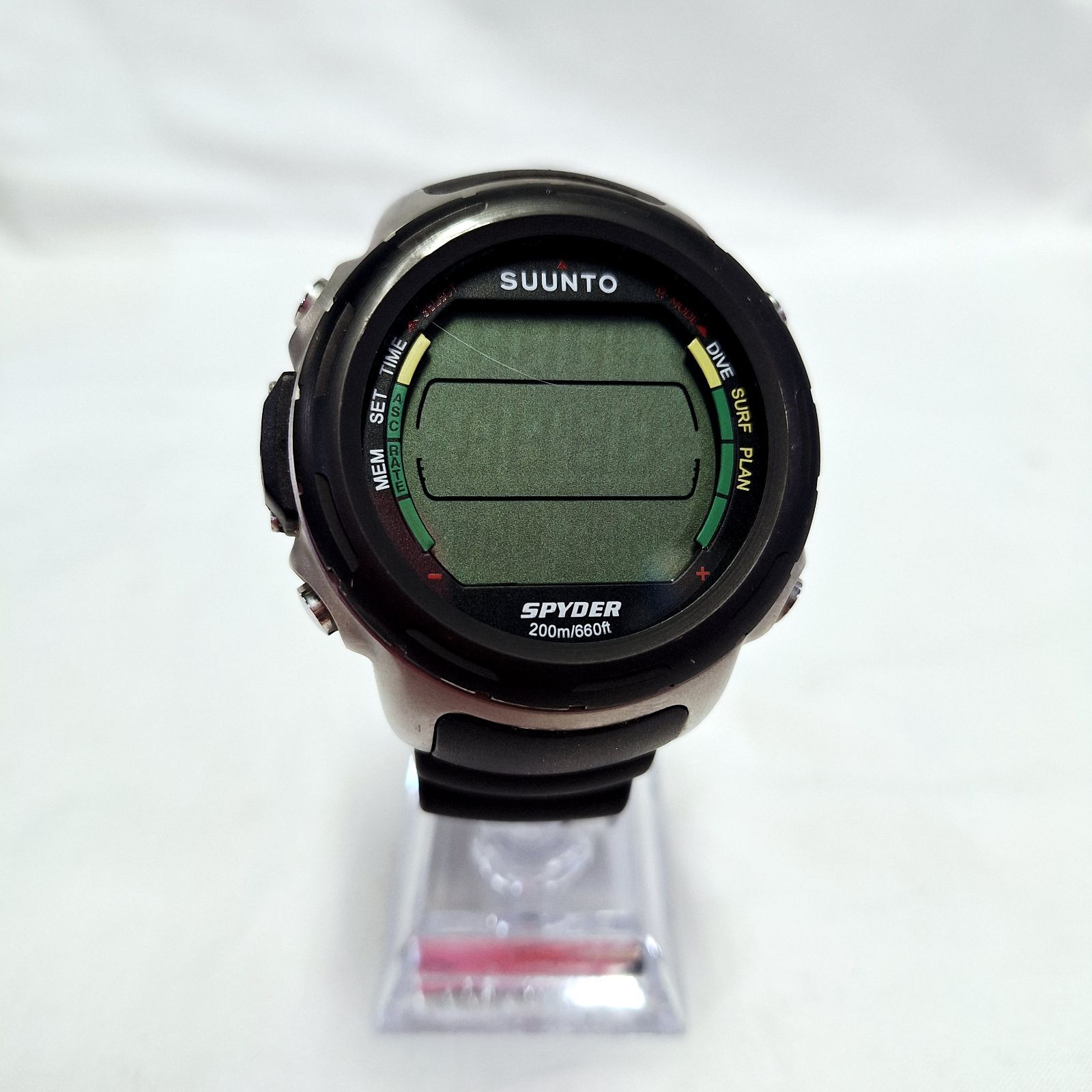 中古☆箱、説明書あり ジャンク SUUNTO SPYDER ダイブコンピュータ 