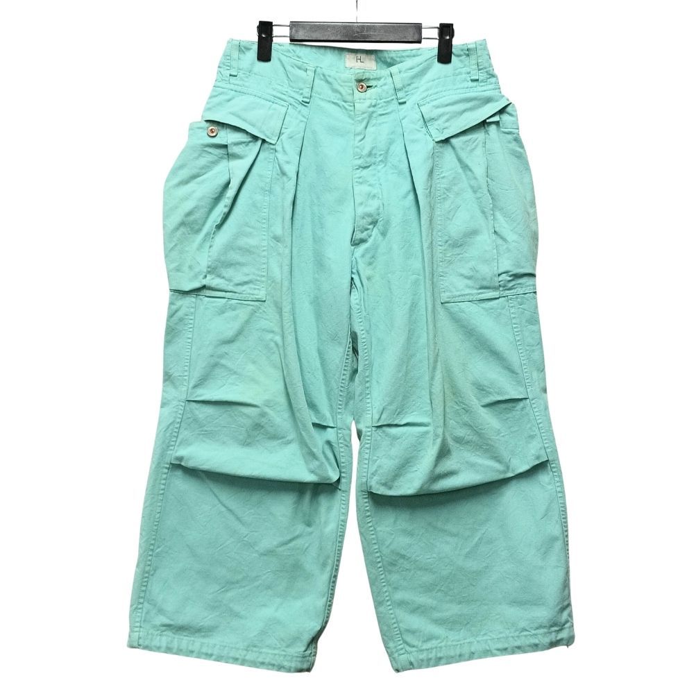 HERILL ヘリル ZEPANESE CLUB カーゴパンツ コットン ミントグリーン サイズ2 正規品 / 55128