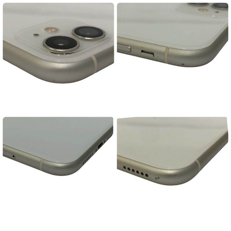 iPhone 11 128GB ホワイト SIMフリー docomo Bランク - メルカリ