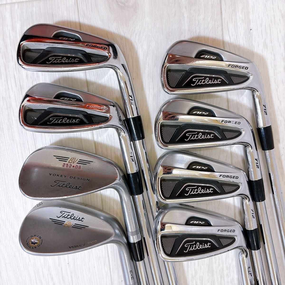 Titleist 915 913 712 AP2 タイトリスト メンズゴルフセット 豪華12本