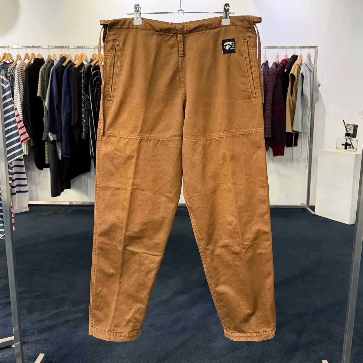 31 A BATHING APE アベイシングエイプ プリント ワークパンツ