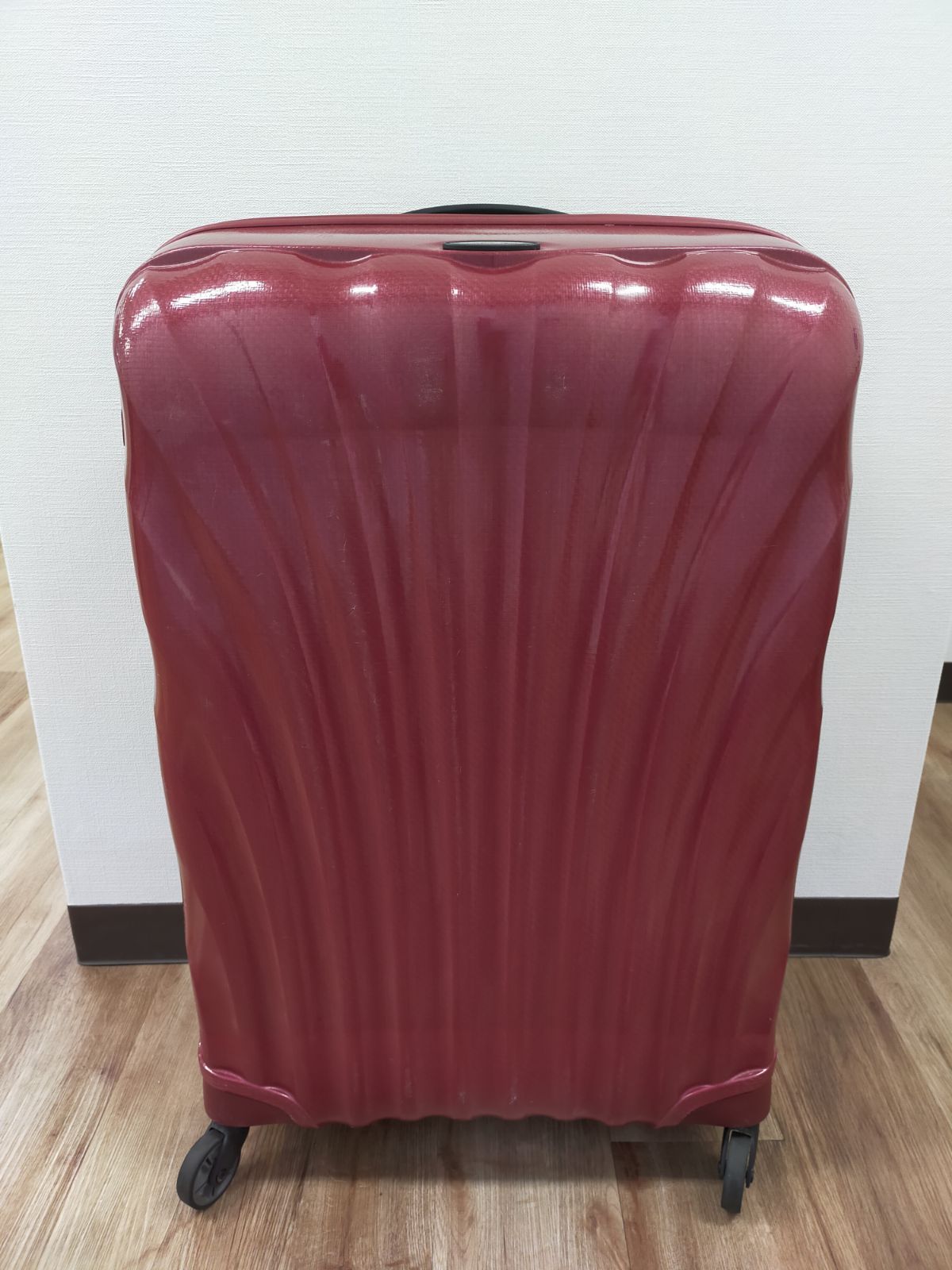 【中古品】サムソナイト　コスモライト チリレッド　94L