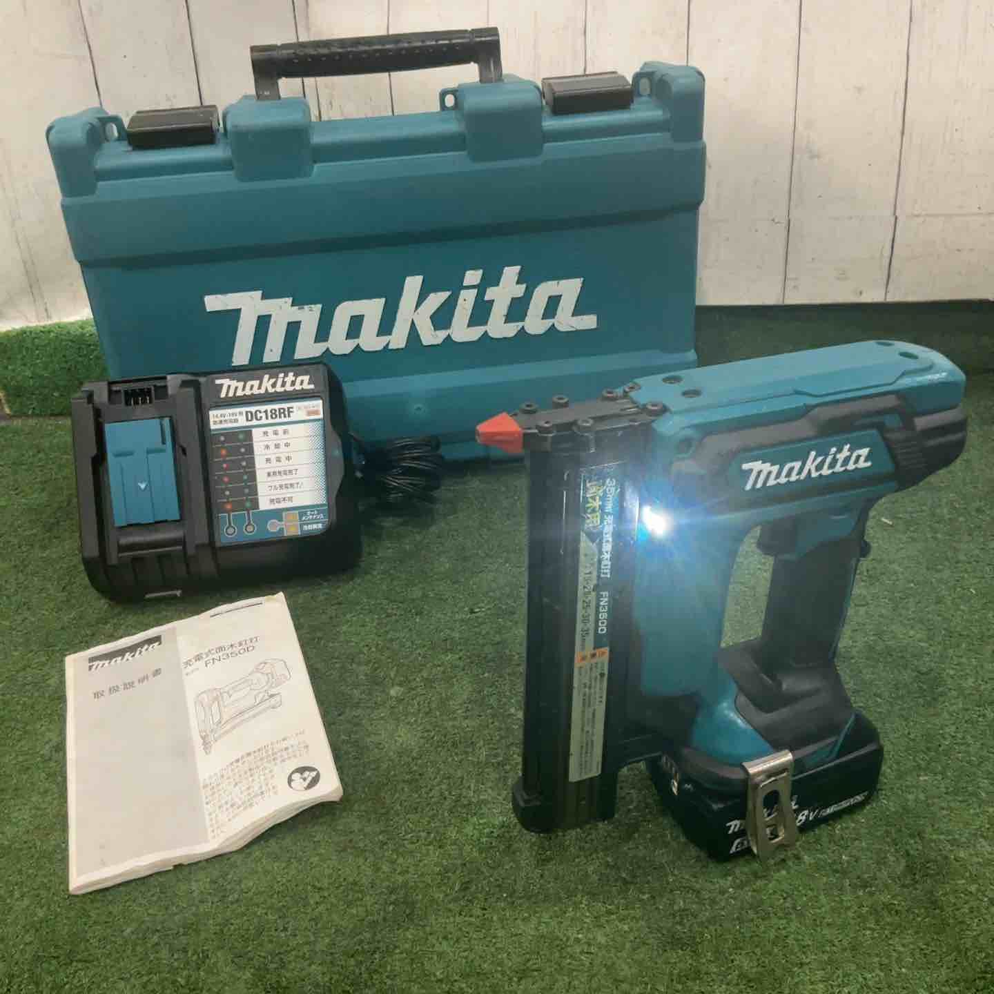 ★マキタ(makita) コードレスフィニッシュネイラ FN350DRG 18V 動作確認済【川口店】