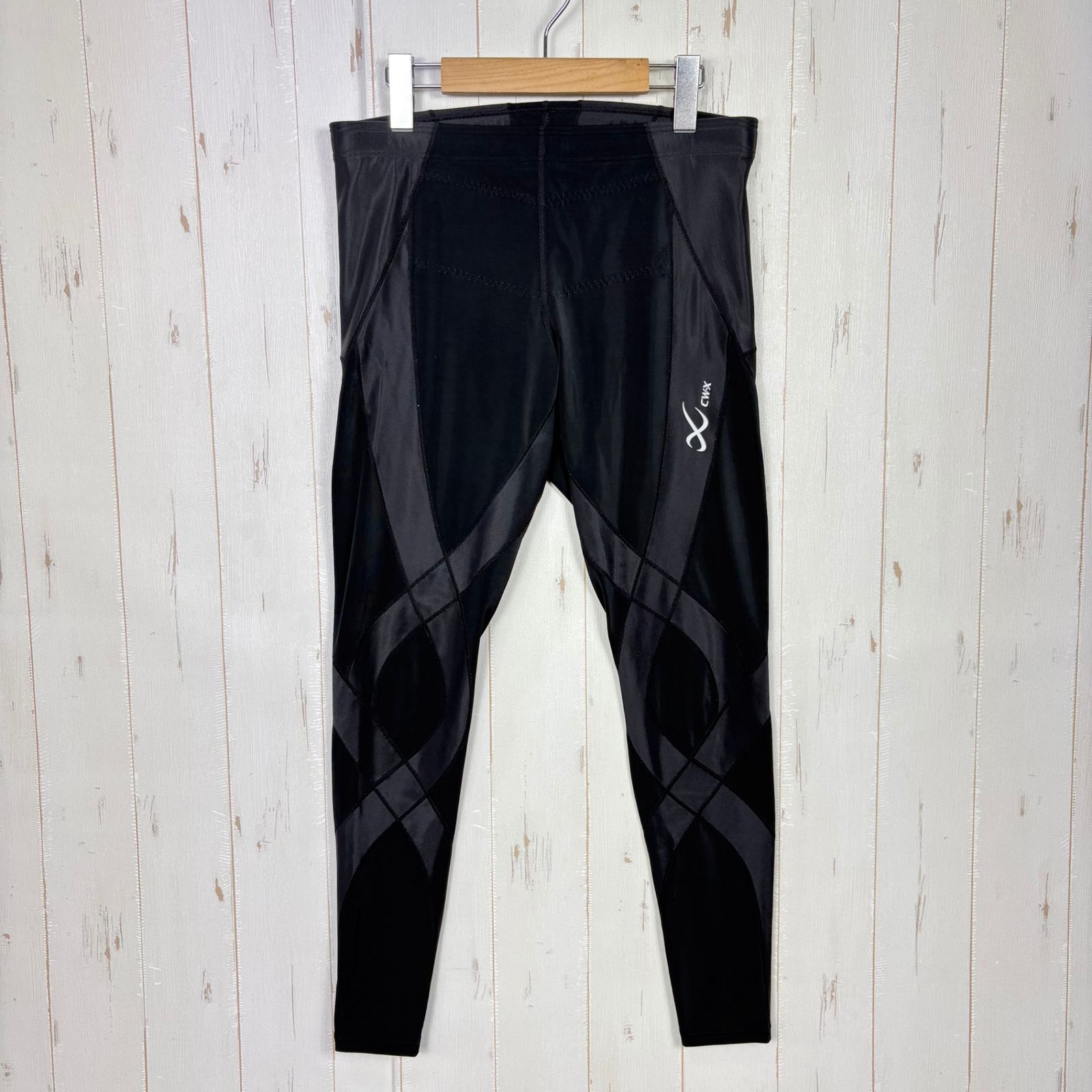 ✉️Men's L ブラック系 Cw-X ( シーダブリューエックス ) ジェネレーター モデル Generator Model ポリエステル ウェア ボトムス タイツ z00057406 タイツ ボトムス ウェア