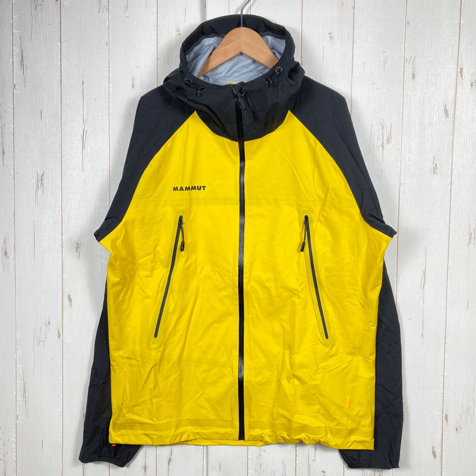 【Men's M イエロー系】 Mammut ( マムート ) マサオ ライト ハードシェル フーデッド ジャケット Masao Light HS Hooded Jacket ナイロン ウェア トップス アウター ✉️Men's M イエロー系 Mammut ( マムート ) マサオ ライト ハード